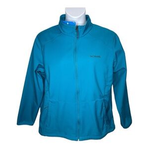 Columbia Kruser Ridge Softshell Jacket Blue, Size 2X New